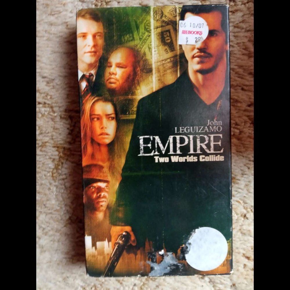 Empire John Leguizamo Richards Cocaine VHS Cassette Tape Bundle for $1 No Blow